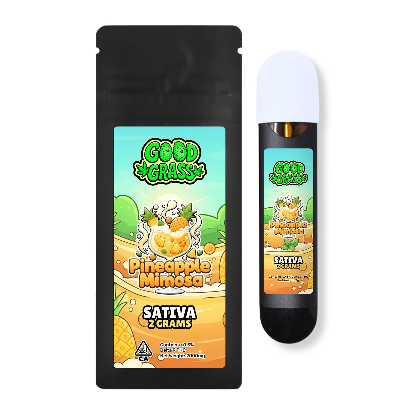 Pineapple Mimosa Sativa Vape