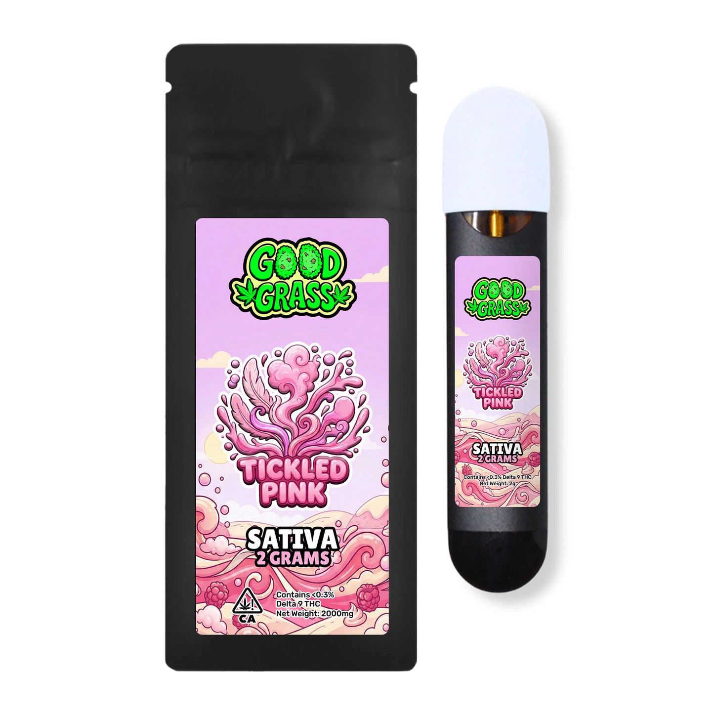 Tickled Pink Sativa Vape