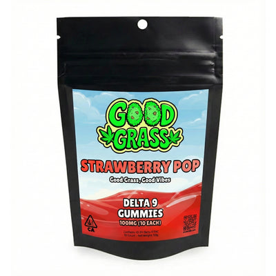 Strawberry Pop 100mg D9 THC Gummies