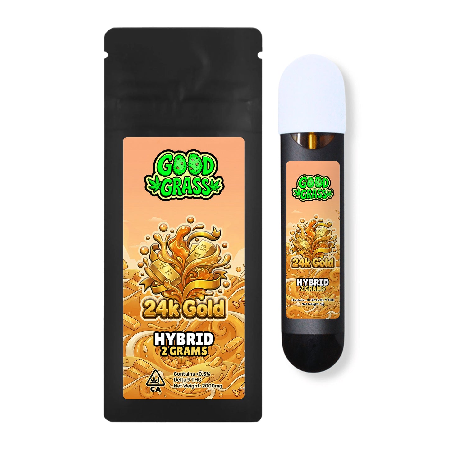 24k Gold Hybrid Vape