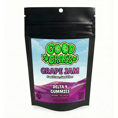 Grape Jam 100mg D9 THC Gummies